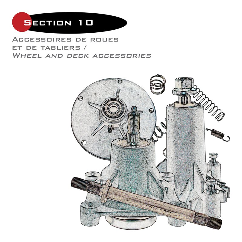 10-ACCESSOIRES DE DIRECTION ET DE TABLIERS
