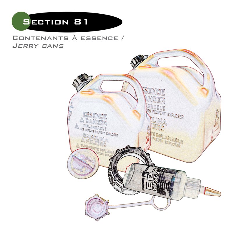 81-RÉSERVOIRS À ESSENCE ET ACCESSOIRES