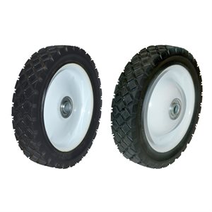 ROUE DE TONDEUSE EN ACIER 7"