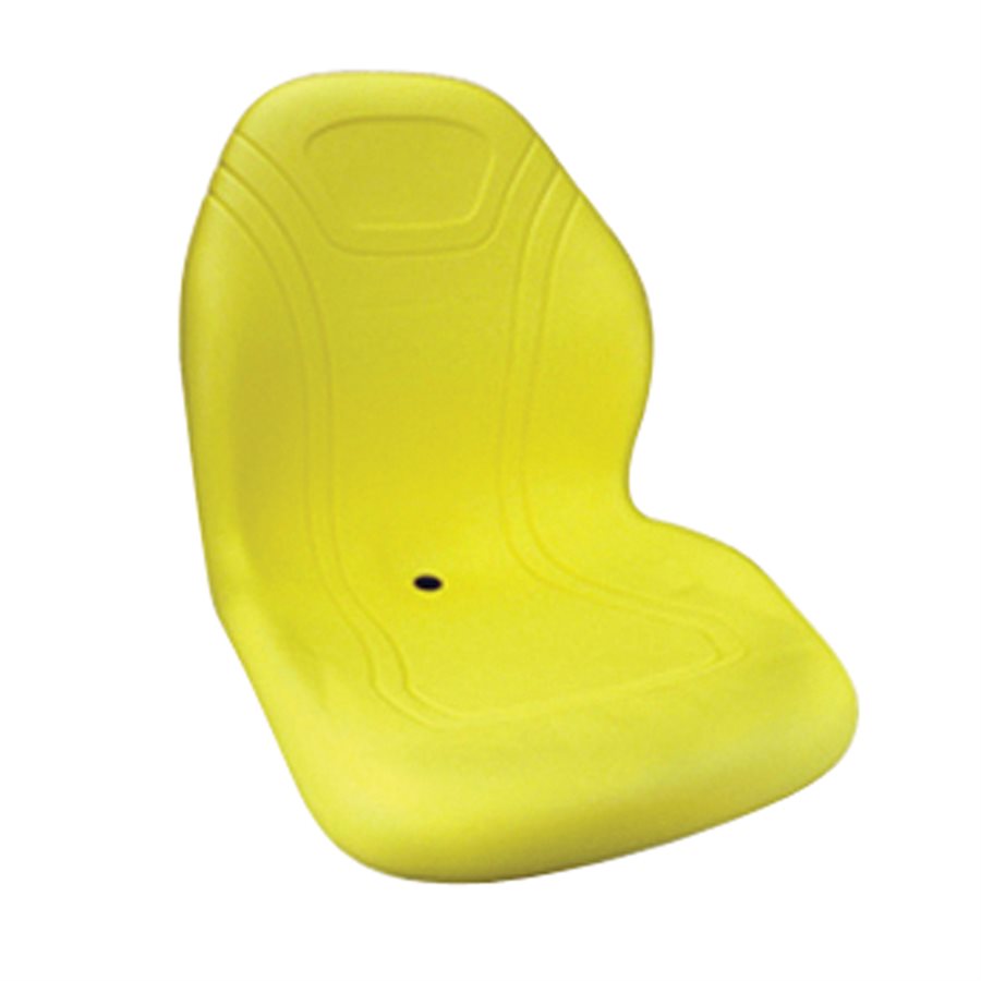 Siège Tracteur Schwabenseats Star Jaune - Suspension Mécanique Réglable 50-130kg Avec Accoudoirs