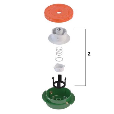 BOBINE ASSEMBLÉ POUR TÊTE 27-30500