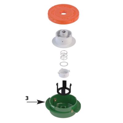 PARTIE INFÉRIEURE AVEC OEILLETS POUR 27-30500 PARTIE INFÉRIEURE AVEC OEILLETS POUR 27-30500