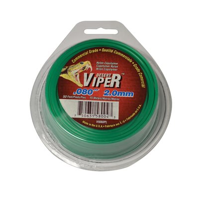 MONOFILAMENT ROND VERT VIPER .080 50'