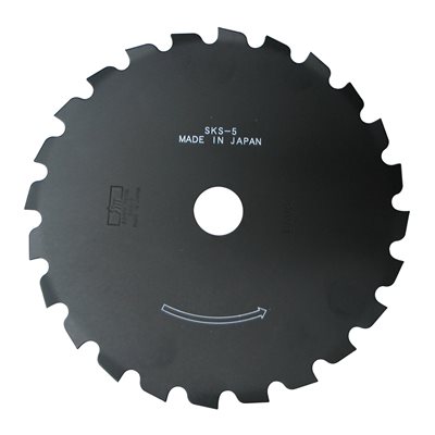 BRUSHCUTTER BLADE MAXI 24 TEETH 8"X1"