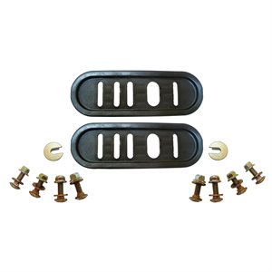 2 PATINS DE PLASTIQUE MTD #731-06472 OU UNIVERSEL