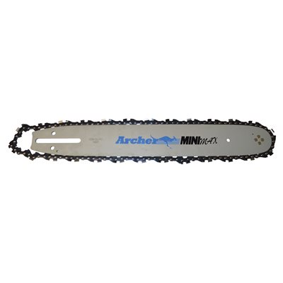 LAME ET CHAÎNE ARCHER MINI MAX 3 / 8 LP X .050 14" LAME ET CHAÎNE ARCHER MINI MAX 3 / 8 LP X .050 14"