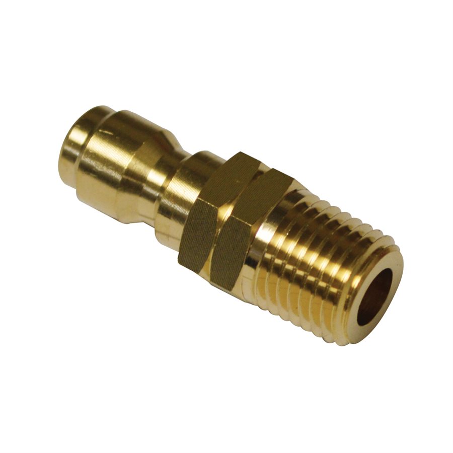 Coupleur Rapide à Clapet Mâle 1/4" FASTER - Pour Usage Agricole - Pression Max 350 Bars