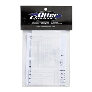 ENS. DE RÉPARATION TRANSPARENT 5 3 / 4"X3"