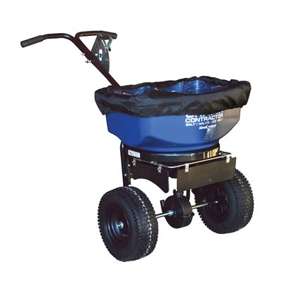 ÉPANDEUR DE SEL PRO 80LB À POUSSER
