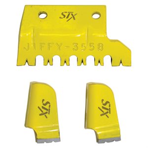 3 JIFFY RIPPER BLADES STX 6'' #3586-STX